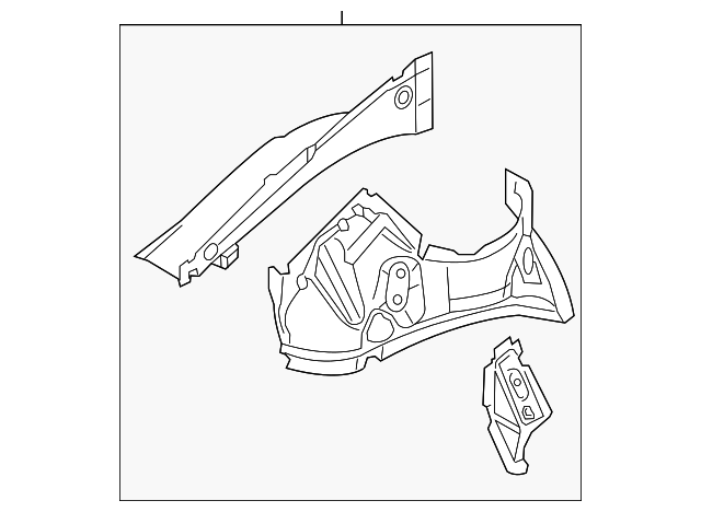 Apron/Rail Assembly 561-805-116-A