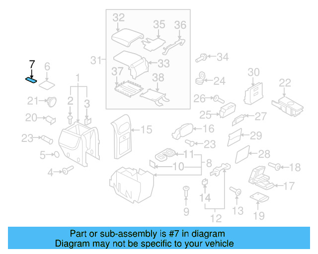 Retaining Bracket U WHT-000-733 - View 24