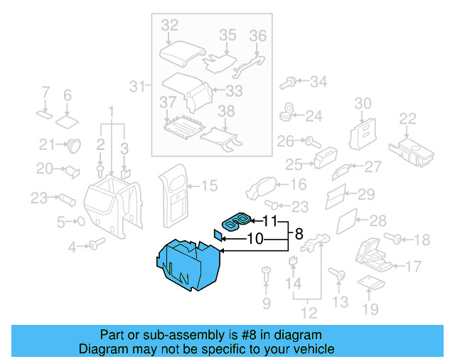 Quarter Panel Splash Shield Nut N-907-579-01 - View 46