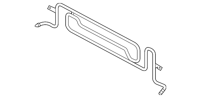 Power Steering Cooler Tube 1J0-422-093-A