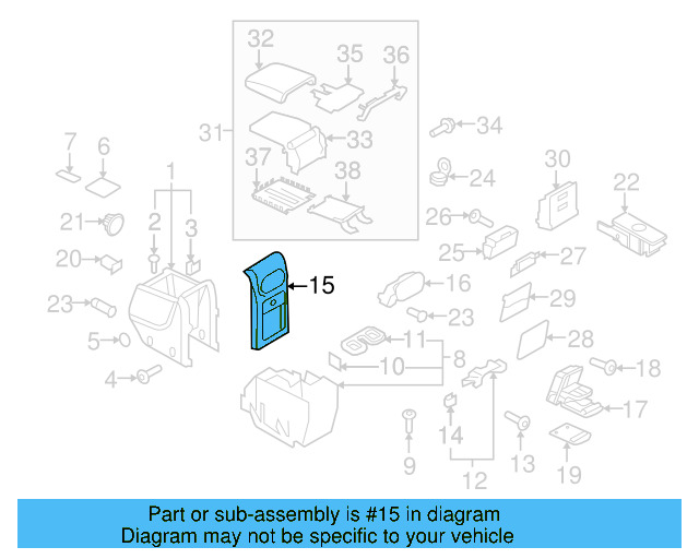 Side Trim 5M1-863-046-C-82V - View 10