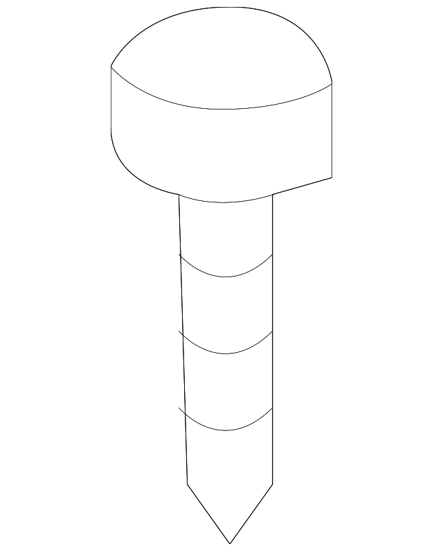 Headlamp Assembly Screw N-911-208-01 - View 3