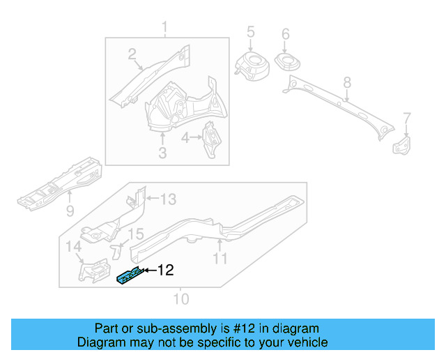 Rail Reinforced 5C0-803-768