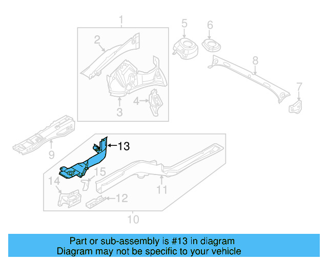 Rail Reinforced 5C0-803-871