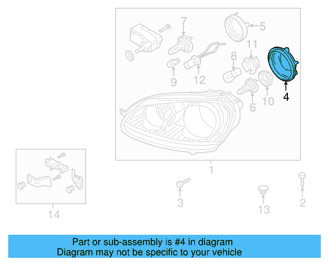 Rear Cover 1K6-941-607-A - View 8
