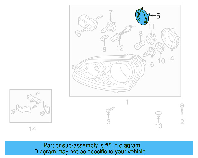 Inner Cap 1K6-941-608-A - View 63