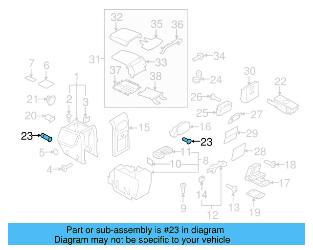 12 Volt Accessory Power Outlet 1J0-919-309 - View 24