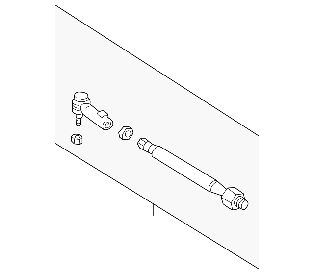 Tie Rod Assembly 8N0-422-804-D