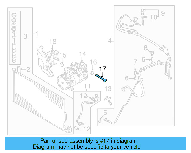Compressor Assembly Mount Bolt N-106-365-01 - View 4
