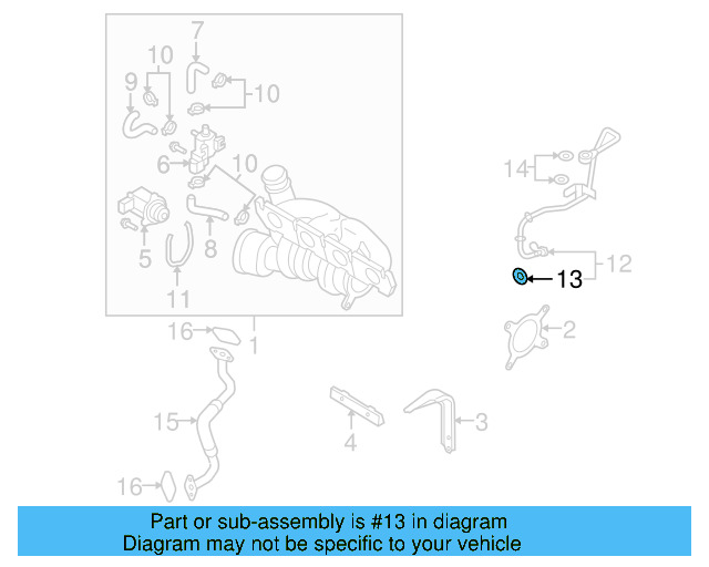 Oil Inlet Tube O N-013-851-4 - View 11