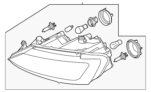 Composite Headlamp 5C7-941-752-D - View 2
