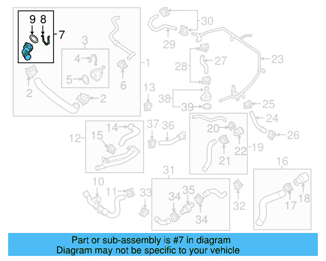 Upper Coupling 3C0-122-291 - View 85