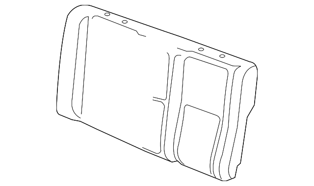 Seat Back Pad 1Y0-885-775-E - View 4