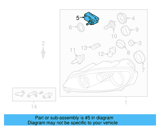 Rear Cap 6Q0-941-607-B - View 32