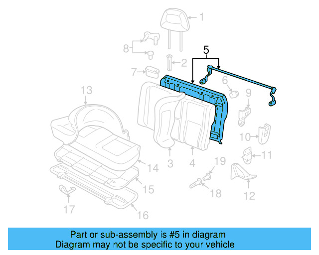 Release Handle 1C0-885-681-A-B41 - View 11