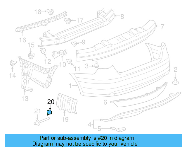 Fender Liner Extension Screw N-103-546-02 - View 120