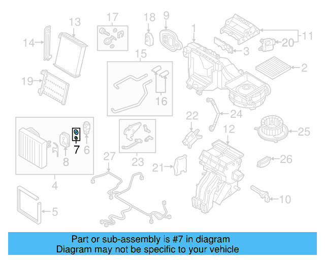 Expansion Valve Seal Kit 5WA-815-155-A - View 8