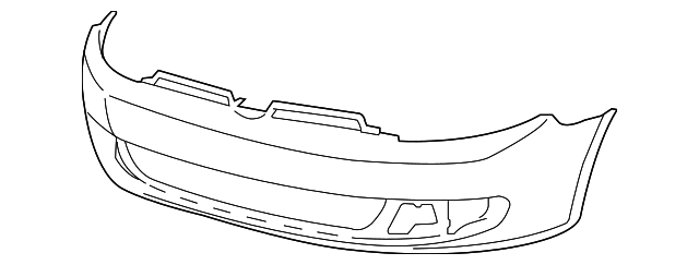 Bumper Cover (Unpainted) 1k9807217bbgru - View 2