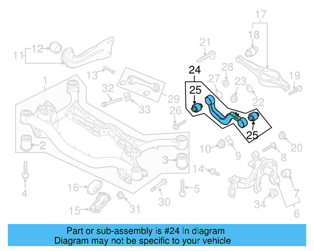 Upper Control Arm 5Q0-505-323-C - View 8