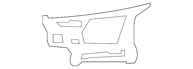 Bumper Cover Support Rail 5K0-807-724-B - View 2