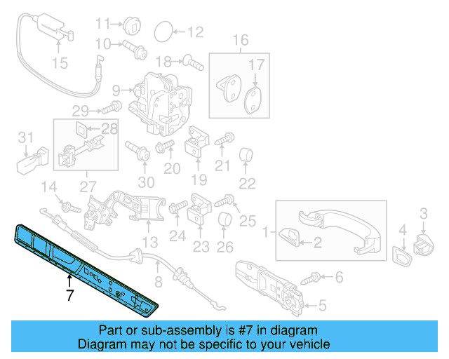 Door Check Bolt WHT-002-109 - View 78