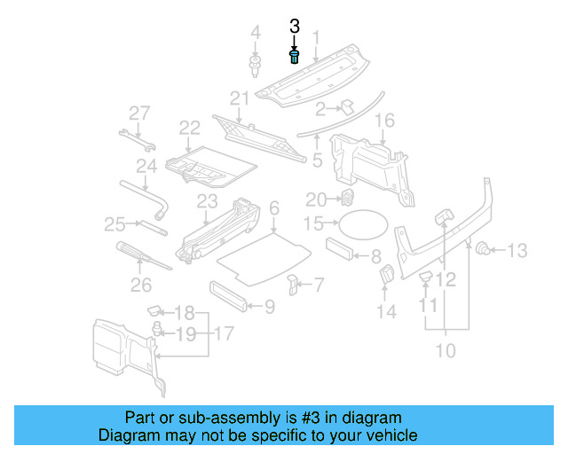 Package Tray Clamp 8D5-863-429 - View 18