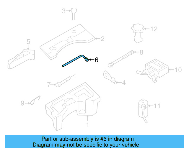 Lug Wrench 4D0-012-219-A - View 61