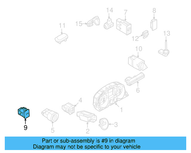 Switch 3C0-927-225-C-REH