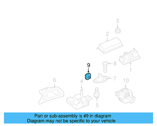 Overslam Bumper Plug 1K8-823-753-B - View 22