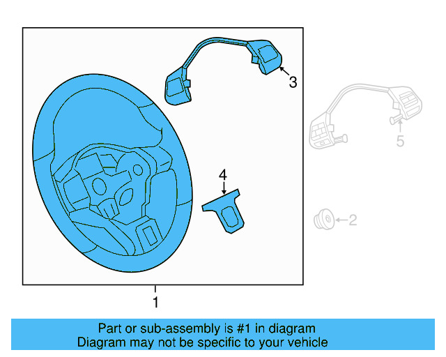 Steering Wheel 1K8-419-091-BQ-G0L - View 5