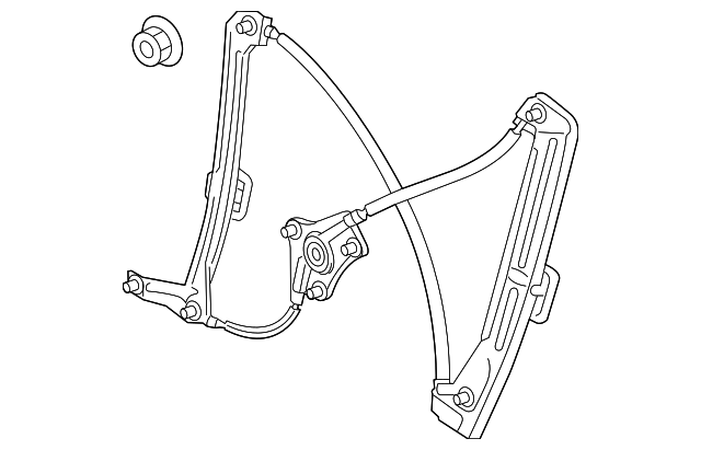 Window Regulator 5GM-837-462-E