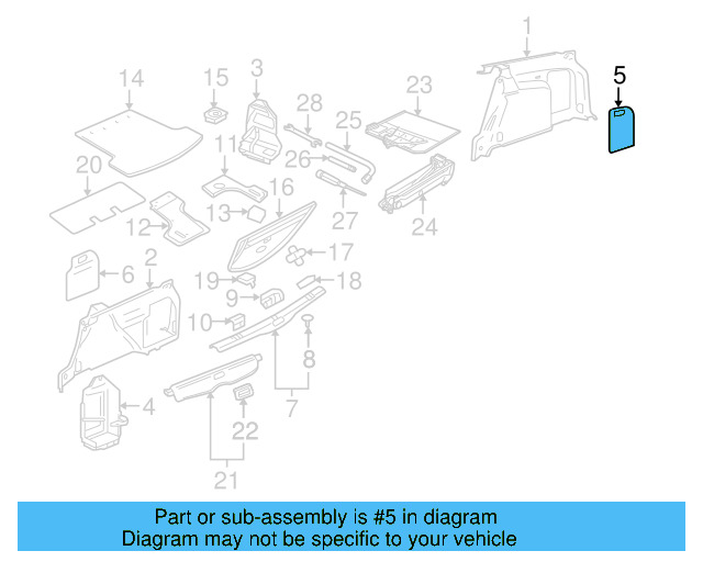 Side Cover 3B9-867-462-B-FEE - View 3