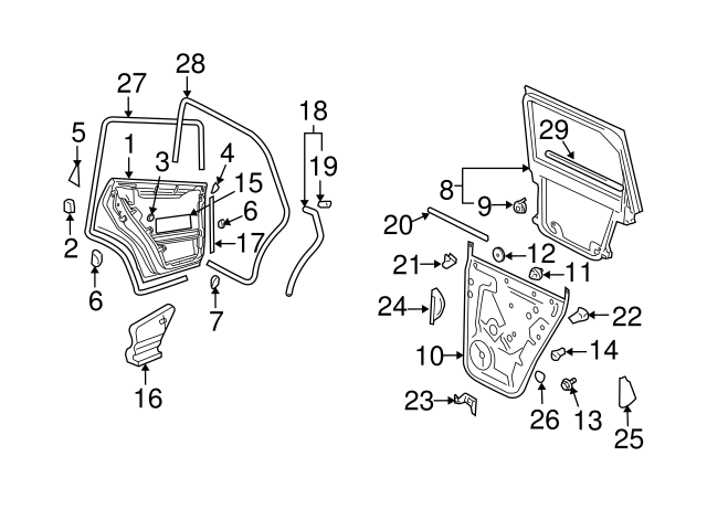 Door Shell Plug 191-971-908-B - View 17