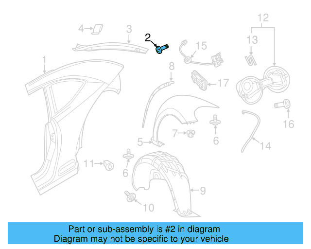 Fender Bolt N-100-091-10 - View 77