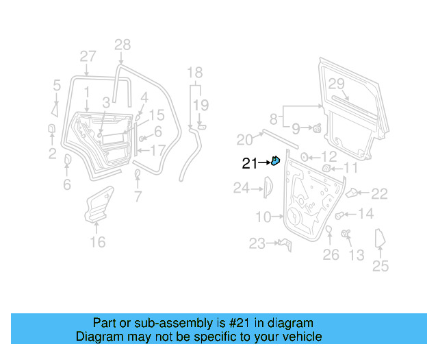 Inner Seal 7L0-837-471-B - View 10