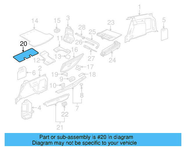 Tie Down 1J0-864-203-B-U71 - View 11