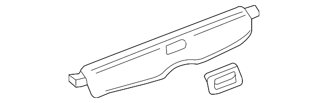 Cargo Cover 3B9-867-871-AB-8LE - View 2