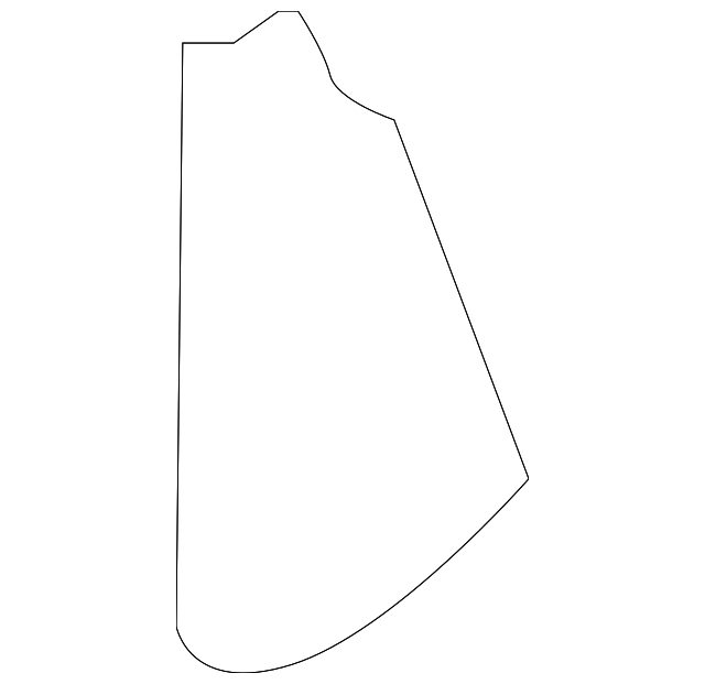 Door Shell Rear Cover 7L0-839-916-B-9B9