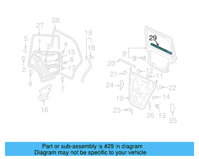Inner Seal 7L0-837-471-B - View 9