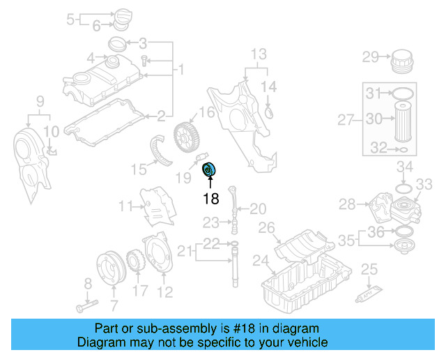 Engine Timing Belt Tensioner 038-109-243-M - View 5