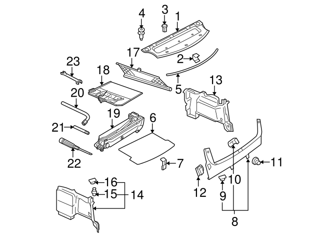 Handle 3B5-867-467-01C - View 4