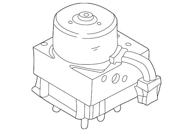 ABS Pump Assembly 1J0-698-217-A - View 2