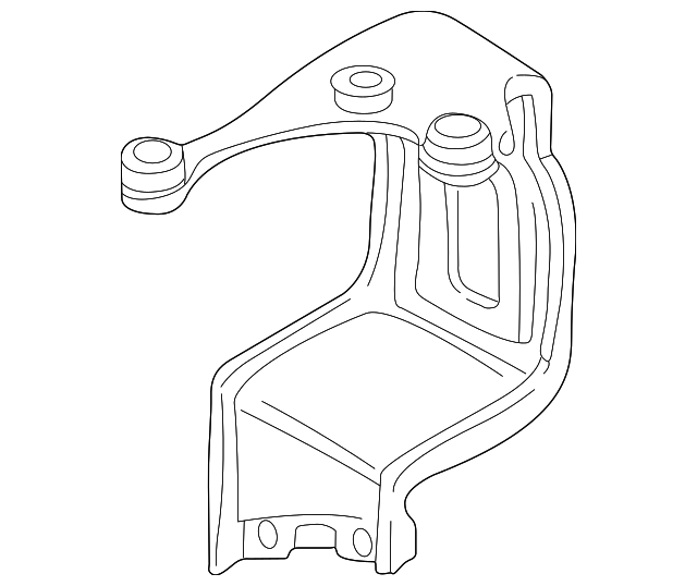 Bracket 1J0-614-335 - View 2