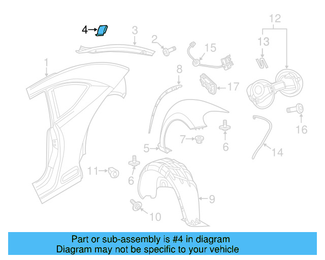 Fender Bolt N-100-091-10 - View 74