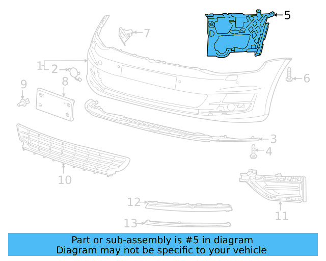 Side Support 5GM-807-723-C - View 2