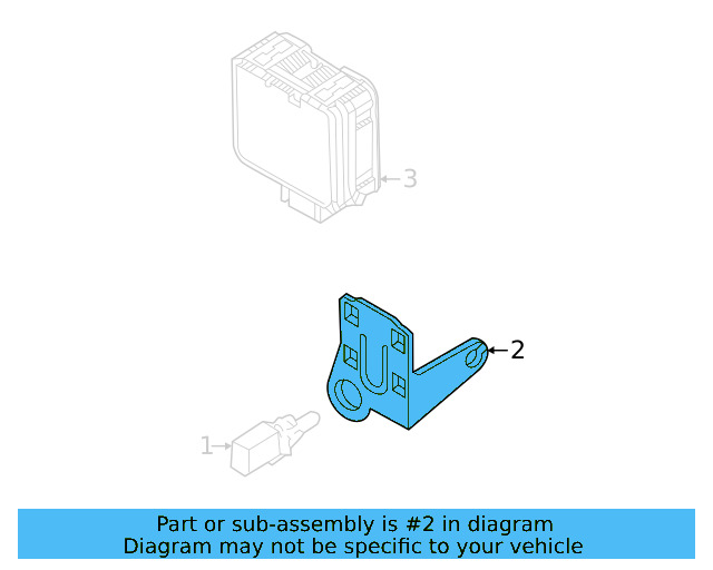 Temp Sensor Bracket 5M0-820-536-A - View 15