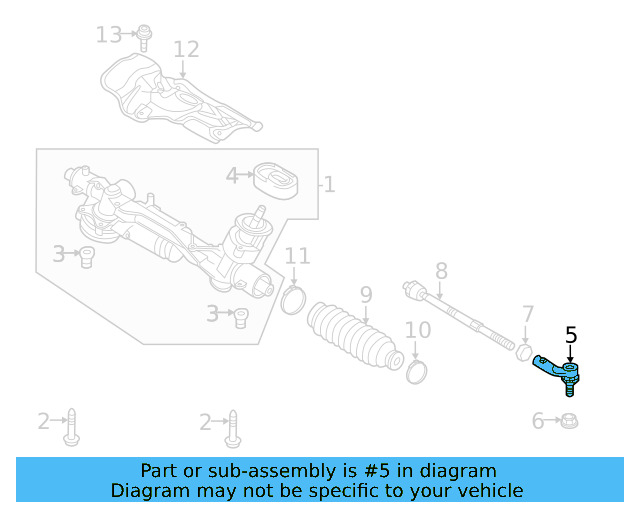 Outer Tie Rod 1K0-423-811-J - View 15