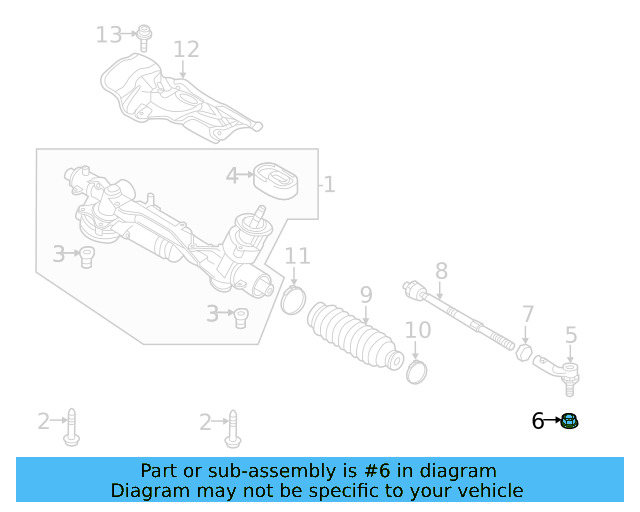 Outer Tie Rod Lock Nut WHT-005-538 - View 22