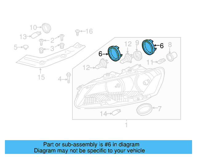 Rear Cap 561-941-607 - View 4