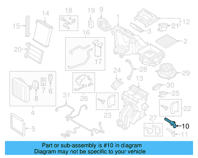 Temp Sensor 5Q0-907-543 - View 8